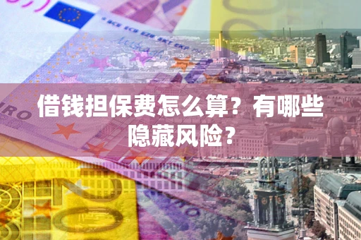 武汉借钱担保费怎么算？有哪些隐藏风险？