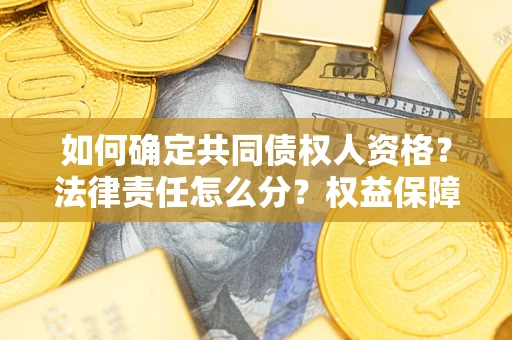 武汉如何确定共同债权人资格？法律责任怎么分？权益保障技巧揭秘！
