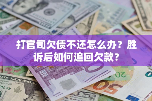 武汉打官司欠债不还怎么办？胜诉后如何追回欠款？