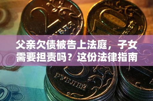 武汉父亲欠债被告上法庭，子女需要担责吗？这份法律指南必须看完