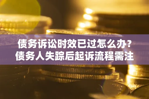 武汉债务诉讼时效已过怎么办？债务人失踪后起诉流程需注意什么？