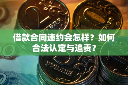 武汉借款合同违约会怎样？如何合法认定与追责？