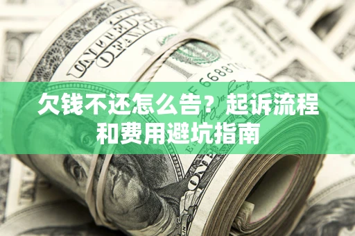 武汉欠钱不还怎么告?起诉流程和费用避坑指南 武汉欠钱不还怎么告?起诉流程和费用避坑指南