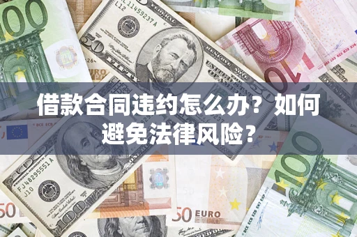 武汉借款合同违约怎么办？如何避免法律风险？